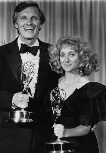 Emmy winners Alan Alda and Carol Kane