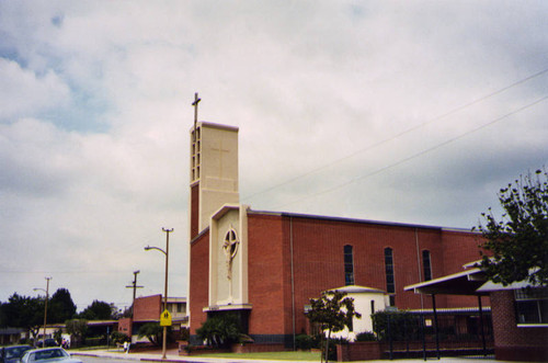 St. Benedict Catholic Church, side view