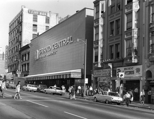 Exterior of Grand Central Market