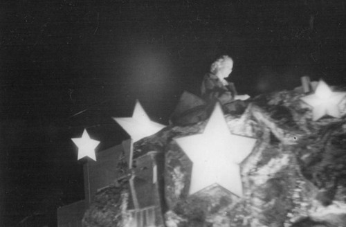 Christmas parade along Hollywood Boulevard