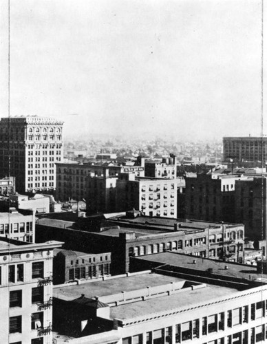 Business center of Los Angeles, 1906, view 7