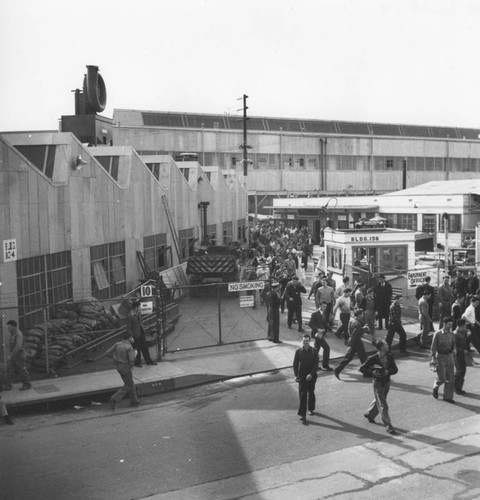 Burbank Lockheed plant employees, view 6