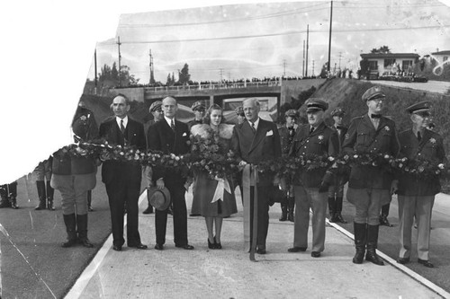 Opening of the Arroyo Seco Parkway