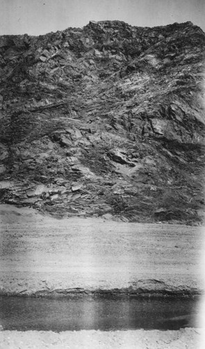 San Francisquito rock, St. Francis Dam