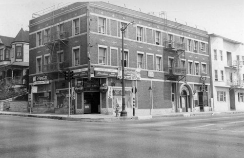 W. First Street and N. Grand Avenue, Bunker Hill