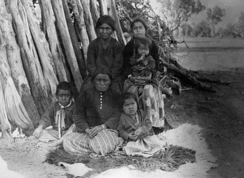 American Indian women and children