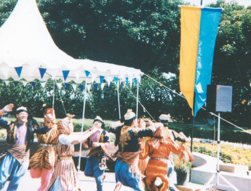 Turkish Folk dancers perform at Orange County's 100th anniversary