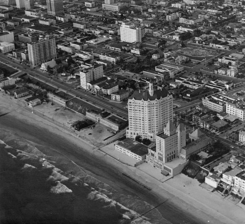 Long Beach aerial view