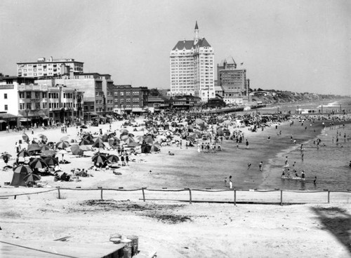 Panoramic view of Long Beach