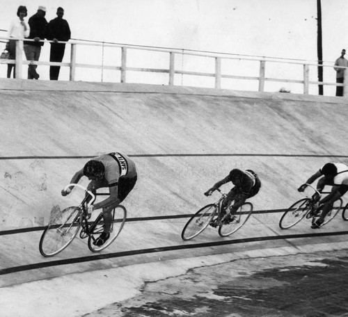 Bicycles on a saucer