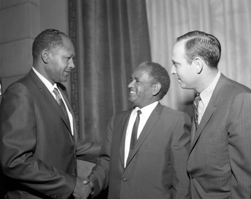 Councilman Tom Bradley at City Hall