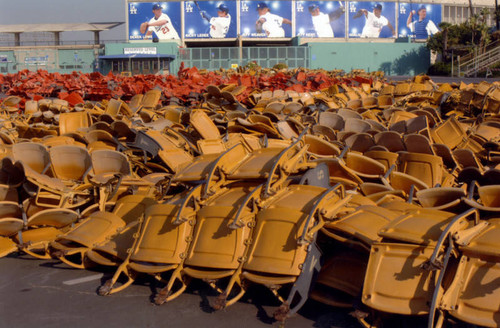 Dodger Stadium seats