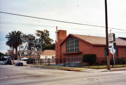 First Missionary Baptist Church, corner view