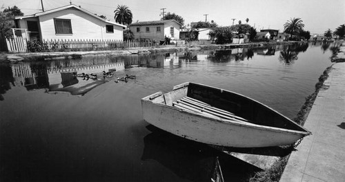 Sherman Canal facing eastward