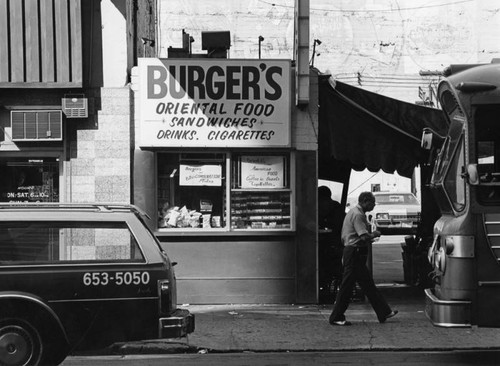 Small hamburger stand