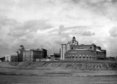 Panoramic view of Long Beach