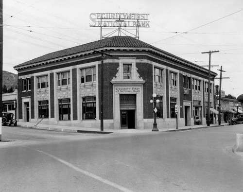 Security First National Bank