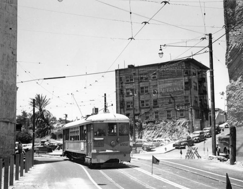 Street car to Highland Park