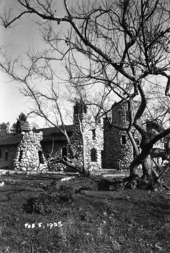 Exterior of Lummis' house