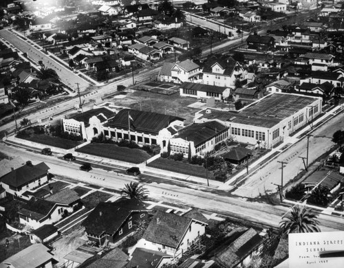 Indiana Street School aerial