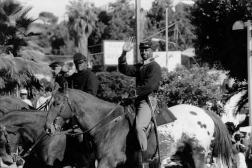 Riders at Christmas Parade