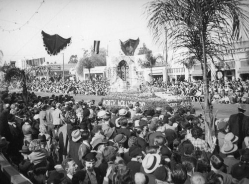 North Hollywood float, 1938 Rose Parade