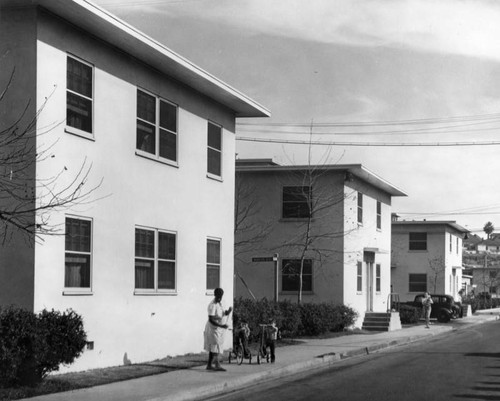 Residents of Aliso Village