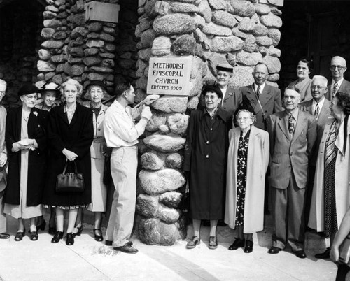 Cornerstone laid in 1909 bares early history of S.F