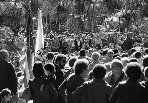 Anti-semitism rally at Valley College