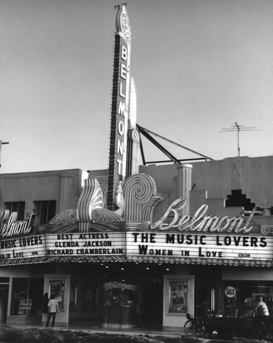 Marquee, Belmont Theatre