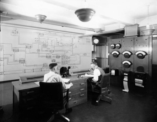 California Aqueduct control room