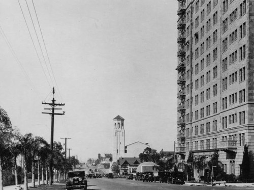 Gaylord Apts., Brown Derby, and Wilshire Christian Church