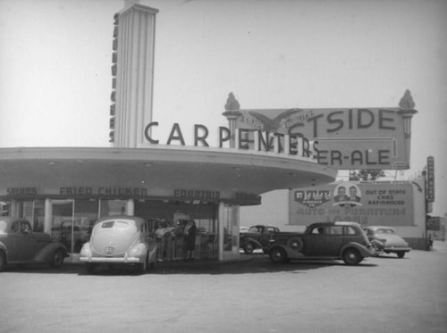 Carpenter's drive-in, Sunset and Vine