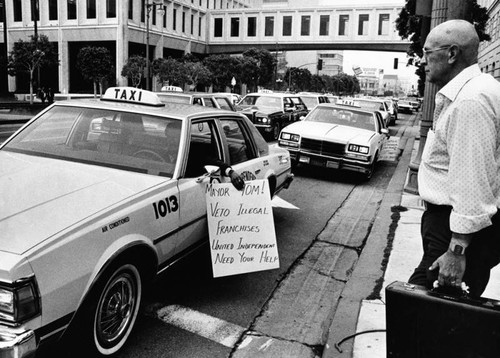 Taking their protest to the streets