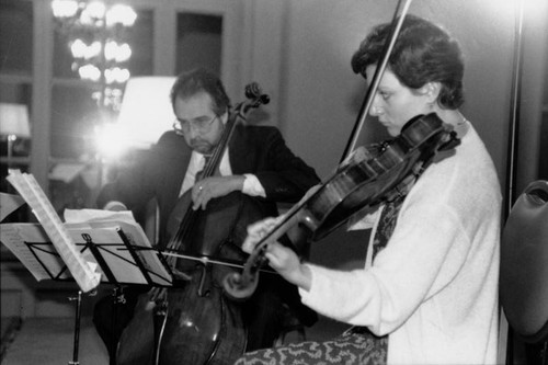 Chamber music at the Biltmore Hotel