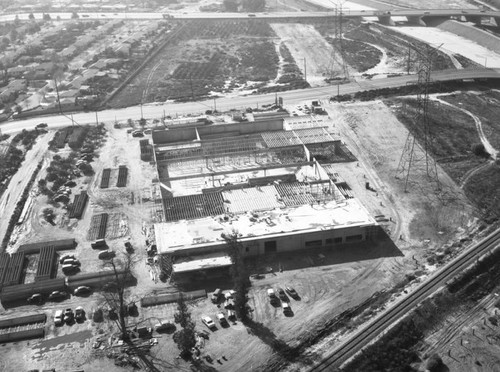 Telegraph Road and Santa Ana Freeway, Pico Rivera, looking southwest