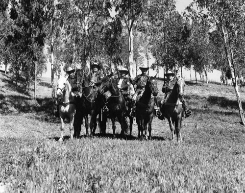 Sheriffs on horseback