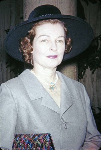 Ruth Hussey at the Beverly Hilton Hotel