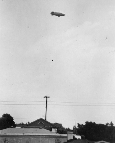 Blimp over Hollywood