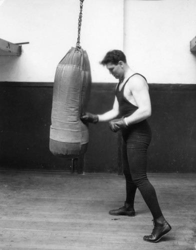 Dempsey in the gym, view 2