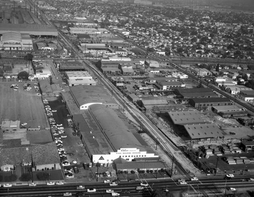 Calcor Corporation, Huntington Park, looking northeast