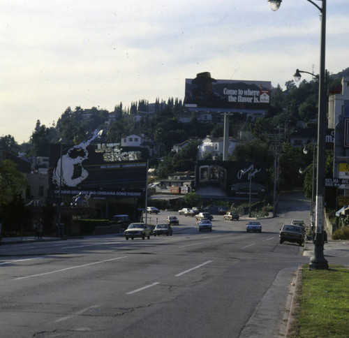 Billboards on Sunset