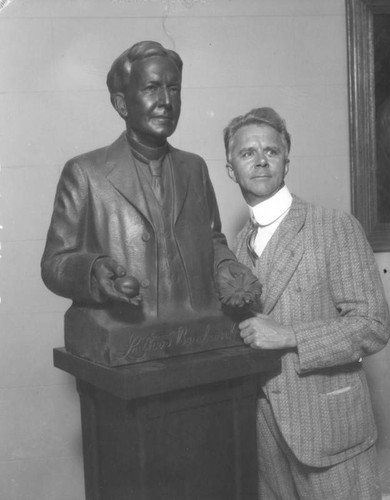 Bust of Luther Burbank