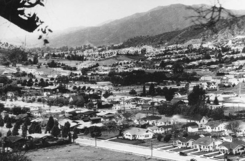 Eagle Rock panorama, view 1 looking northwest