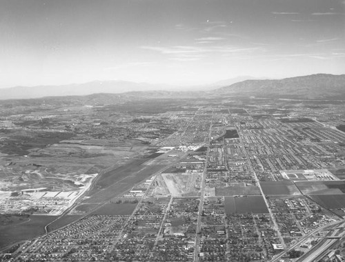 Hughes Aircraft, Fullerton, looking east