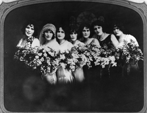 Sisters at a wedding