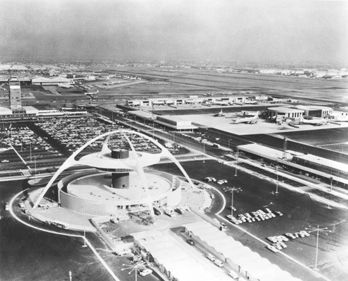 Aerial view, Los Angeles International Airport