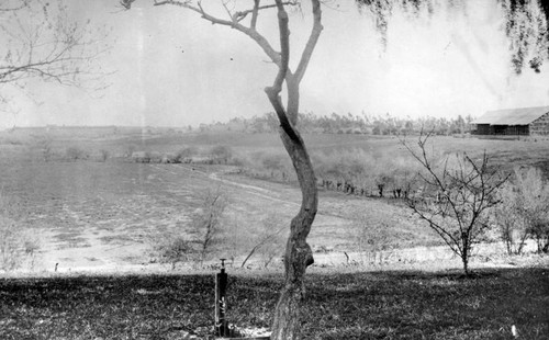 View from Rancho Aguaje de la Centinela adobe