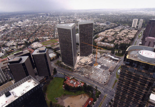 Century City, looking east