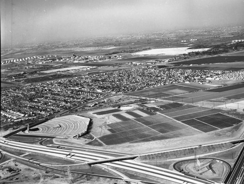 Long Beach Drive-In, Long Beach, looking northwest